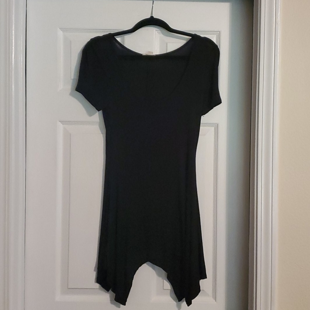 Zenana Outfitters black knit shirt dress